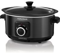 Morphy Richards Slow Cooker Sear and Stew 460012 3.5L Black Slowcooker