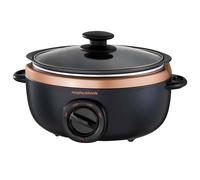 Morphy Richards 3.5L Slow Cooker Sear & Stew Oval Rose Gold 3 Heat Settings