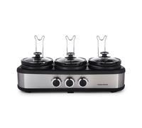 Morphy Richards 3.9L TrioServe Three Pot Slow Cooker 462501