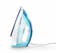 Morphy Richards Crystal Clear Steam Iron, Ceramic Non-stick Soleplate, 100g Steam Shot, 30g Steam Output, Anti-scale, 350ml Water Tank, Self Clean, 2400W, Turqouise/White, 300300
