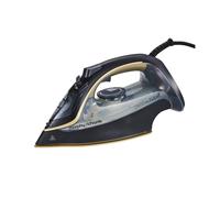 Morphy Richards 300302 Steam Iron with Crystal Clear Water Tank - Black/Gold