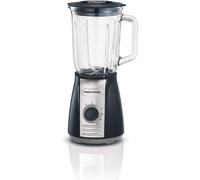 Morphy Richards 403010 Jug Blender with Ice Crusher Blades Inspire Kitchen Confidence, Glass, 600 W, 1.5 liters, Grey