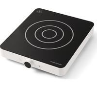 MORPHY RICHARDS 452000 Single Induction Hot Plate - Black & White, White,Black
