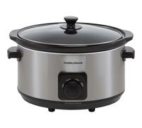 Morphy Richards 461013 6.5 Litre Slow Cooker - Brushed Stainless Steel