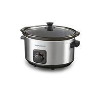 Morphy Richards 461013 6.5 Litre Slow Cooker - Brushed Stainless Steel