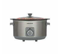 MORPHY RICHARDS Sear & Stew 461014 Slow Cooker - Stainless Steel, Stainless Steel
