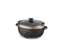 Morphy Richards 461016 6.5 Litre Sear and Stew Slow Cooker, Rose Gold