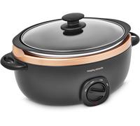 Morphy Richards 461016 Sear & Stew Slow Cooker 6.5 Litre, Rose Gold