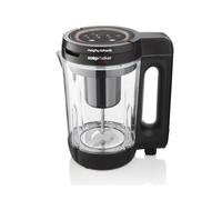 Morphy Richards 501050 Clarity Soup Maker, 1000 W, 1.6 Litre - Clear/Black