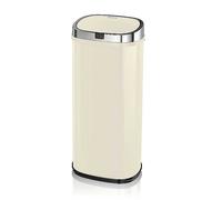 Morphy Richards 50L Square Stainless Steel Sensor Bin Cream