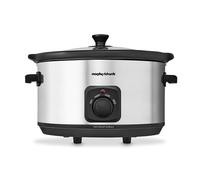 Morphy Richards 461013 6.5 Litre Slow Cooker - Brushed Stainless Steel