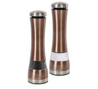 Morphy Richards 974235 Accents Electronic Salt and Pepper Mill Set, Stainless Steel, Copper