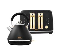 Morphy Richards Accents Kettle and Toaster Set - Black
