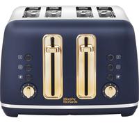 Morphy Richards Accents 242045 4 Slice Toaster - Navy, Blue