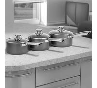 Morphy Richards Accents 3 Piece Saucepan Set