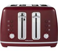 Morphy Richards Accents Limited Edition 242051 4-Slice Toaster - Rhubarb, Red