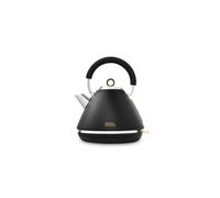 Morphy Richards Accents Pyramid Kettle, Soft Gold Collection, 1.5L, 3KW Rapid Boil, Removable Filter, 360 Cordless Base, Easy View Water Window, Matte