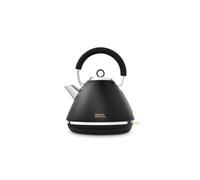 Accents Gold Pyramid Kettle Black
