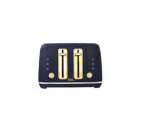 Morphy Richards 242045 Accents Gold 4 Slice Toaster - Navy