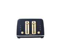 Accents Gold 4-Slice Toaster Navy
