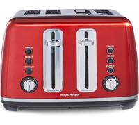 Morphy Richards Accents Toaster 4 Slice Toaster, Variable Browning, Wide Slots,