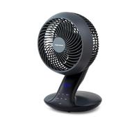 Morphy Richards Air Flex 10" Air Circulator Fan With Magnetic Remote Control, Powerful DC Motor, 3D Oscillation, Touch Panel Control, 8 Speed Settings, 8 Hour Timer Function, Low Noise, Black, 820004