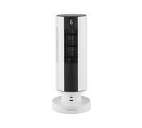 Morphy Richards Air Flex 14" Personal Cooling Tower Fan With Built-In Device Charger - White
