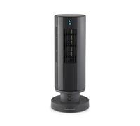 Air Flex 14" Personal Cooling Tower Fan with Built-In Device Charger - Grey