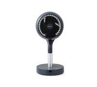 Morphy Richards Air Flex 8" Portable Air Circulator Fan, 360° Oscillation, Adjustable Height Desk & Stand Fan, Low Noise DC Motor, 8 Speeds, Mains & Cordless, Timer & Magnetic Remote, 821001