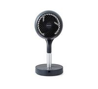 Morphy Richards Air Flex 8" Portable Air Circulator Fan, 360° Oscillation, Adjustable Height Desk & Stand Fan, Low Noise DC Motor, 8 Speeds, Mains & Cordless, Timer & Magnetic Remote, 821001