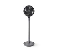Morphy Richards Airflex Circulating Pedestal Fan, 9 inch, Remote Control, 8 Speed Settings, DC Air Circulating Motor, 3D Oscillation, TImer Function, Low Noise Operation, Grey, 821000