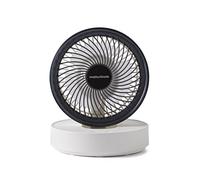 Morphy Richards Airflex Portable Oscillating Fan, Rechargeable USB up to 17 hours, Foldable, 3 Speeds, Touch Panel, Variable Tilt, Quiet, Wall mount, Bedroom, Office, Home, Travel, White, 820003