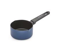 Morphy Richards Recycled Aluminium Milk Pan, 14cm, Non Stick Coating, Soft Touch Handles, Suitable for All Hobs, Blue, 853752