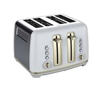 Morphy Richards Ascend 4 Slice Toaster - Grey