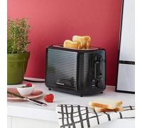Morphy Richards Black 228398 Arc 2 Slice Toaster - New - 7781