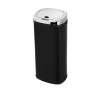 Morphy Richards Black Metal Square Sensor Bin - 50L