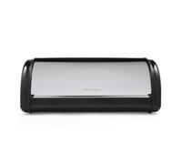Equip Large Roll Front Black Bread Bin