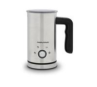 Morphy Richards Milk Frother Electric 4 in 1, Non Stick Coating, 4 Programs, Auto Switch Off, LED Function Button, 300ml Capacity, Dairy Free Alternatives, Cordless Jug, 600W, Stainless Steel, 210003