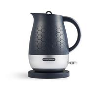 Morphy Richards Cassini Jug Kettle, 1.7L, 3Kw Rapid Boil, Precision Pour Spout, Boil Dry Protection, Cord Storage, Anti-Limescale Filter, Outer Space Blue & Silver, 103021