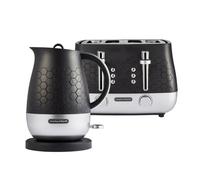 Morphy Richards Cassini 1.7L Kettle & 4 Slice Toaster Set Moonless Night