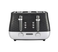 Morphy Richards Cassini 4 Slice Toaster Moonless Night Black & Silver 243020