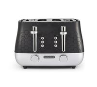 Morphy Richards Cassini 4 Slice Toaster, Variable Browning and Width Slots, 6 Power Levels, Removable Crumb Tray, Illuminated Buttons, High Lift,