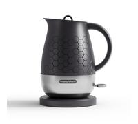 Morphy Richards Cassini Jug Kettle, 1.7L, 3Kw Rapid Boil, Precision Pour Spout, Boil Dry Protection, Cord Storage, Anti-Limescale Filter, Moonless Night Black & Silver, 103020