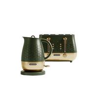 Morphy Richards 1.7L Kettle & 4 Slice Toaster Set Cassini Olivine Breakfast set