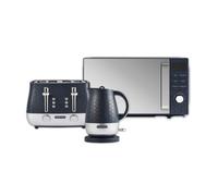 Morphy Richards Cassini Kettle, Toaster, Microwave Outer Space Bundle in Navy | Size: Medium Morphy Richards Navy Medium