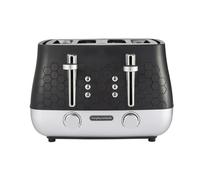 Morphy Richards Cassini Toaster in Moonless Night Black & Silver