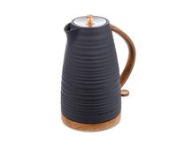 Morphy Richards Clay 1.7L Jug Kettle, 3kw Rapid Boil, Water Level Indicator, Dry Boil Protection, 360 Degree Base, Build-in Cord Storage, Flint, 103101