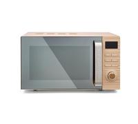 Morphy Richards Clay Digital Brown Microwave, 20L Capacity, 95 Minute Timer, 11 Power Levels, Defrost mode, Glass Turntable, Easy Clean, 800W, Felspar, 512000