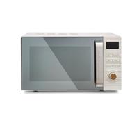 Morphy Richards Clay Digital White Microwave, 20L Capacity, 95 Minute Timer, 11 Power Levels, Defrost mode, Glass Turntable, Easy Clean, 800W, China Clay, 512002