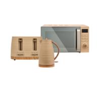 Morphy Richards Clay Kettle & Toaster & Microwave Set in Beige | Size: Medium Morphy Richards Beige Medium